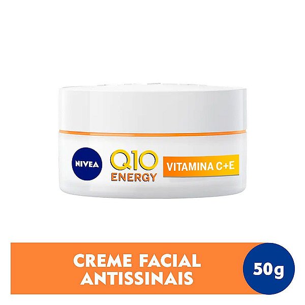 NIVEA Creme Facial Antissinais Q10 Power Dia FPS 30 Pele Mista a Oleosa 50g  50g