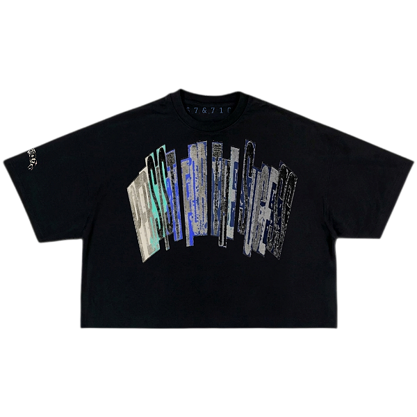 CAMISETA BOXY PERSIST (Black)