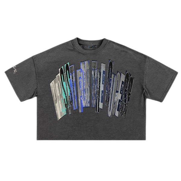 CAMISETA BOXY PERSIST (Cinza Estonada)