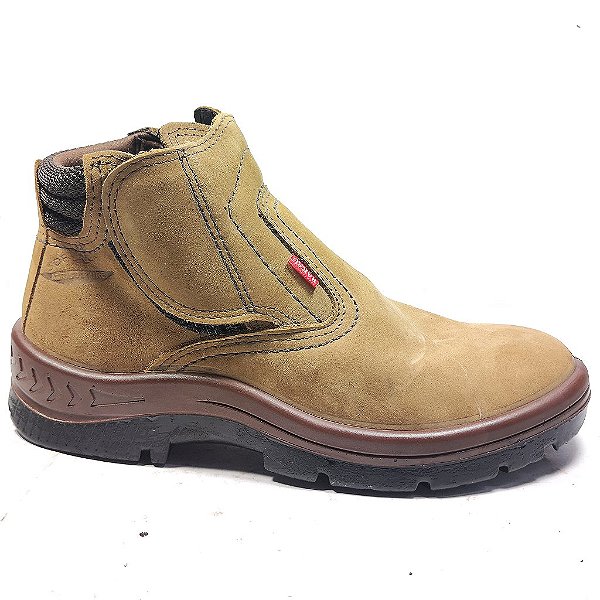 Botina SoftFlex Injetada Modelo 402 - Chocolate