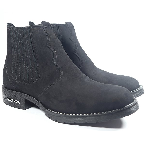 Bota Fazenda 123 - Preto Nobook