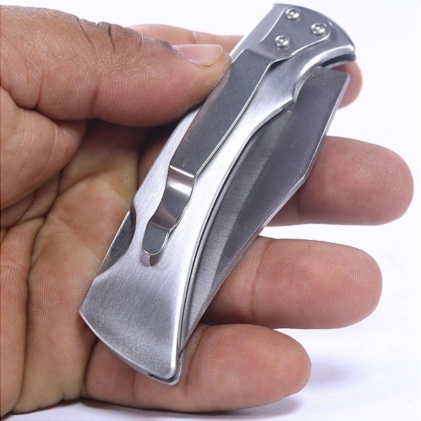 Canivete Inox Com Trava