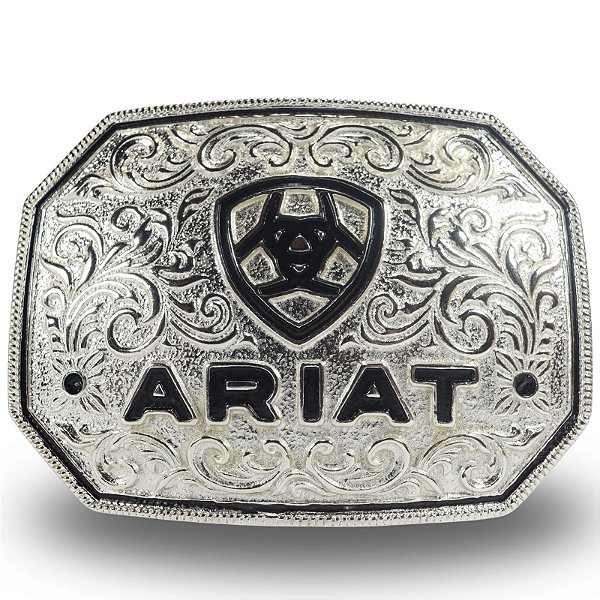Fivela Country Ariat 017 - Preto Prata