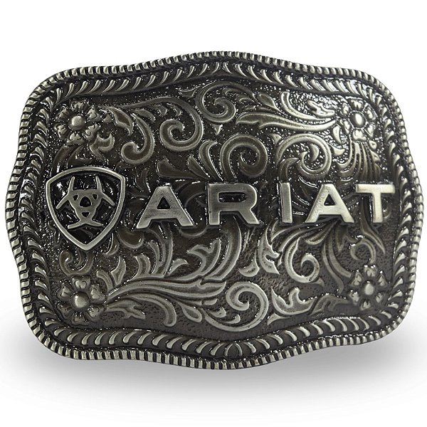 Fivela Country Ariat 020 - Preto Prata