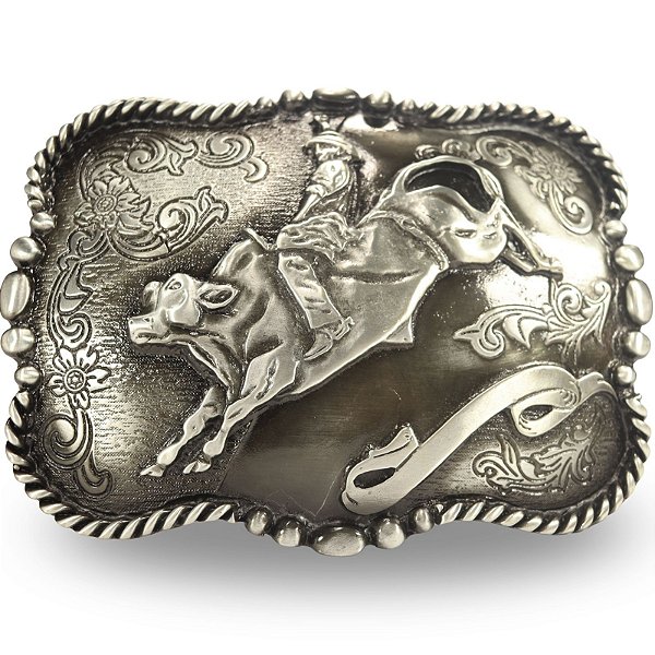 Fivela Country Boiadeiro 040 - Envelhecida