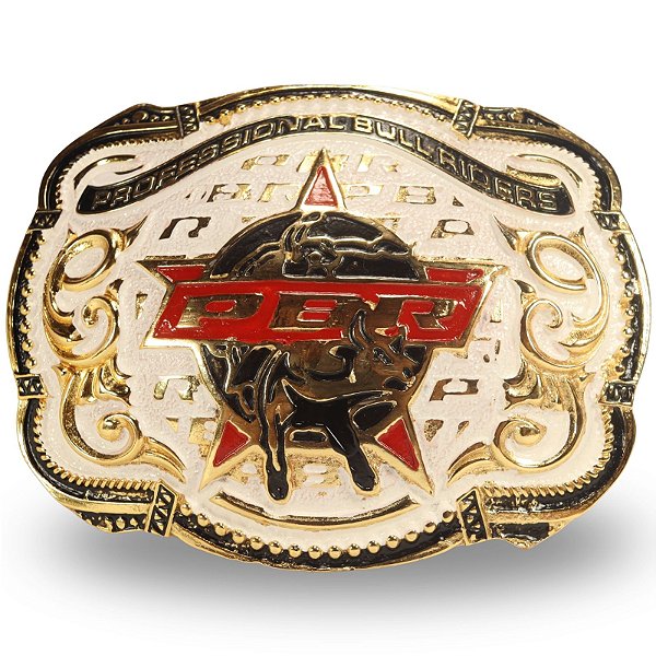 Fivela Country PBR 041 - Branca