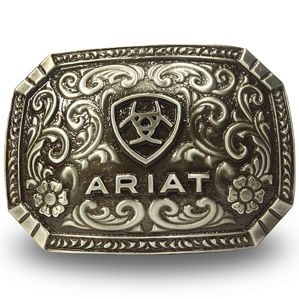 Fivela Country Ariat 10x7 019 - Envelhecido