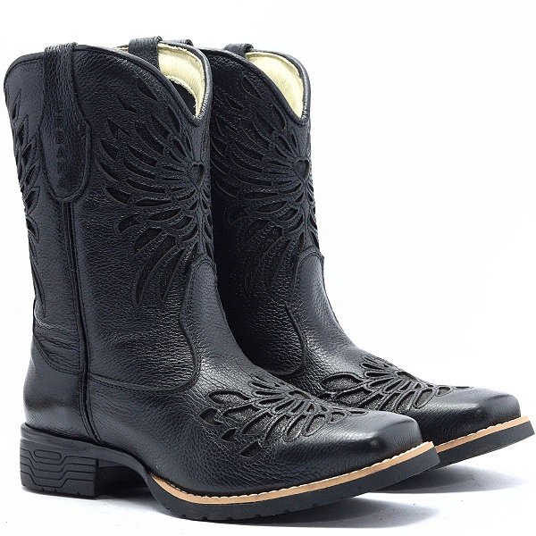 Bota Cano Médio Urbana 600 BQ - Preto Floater