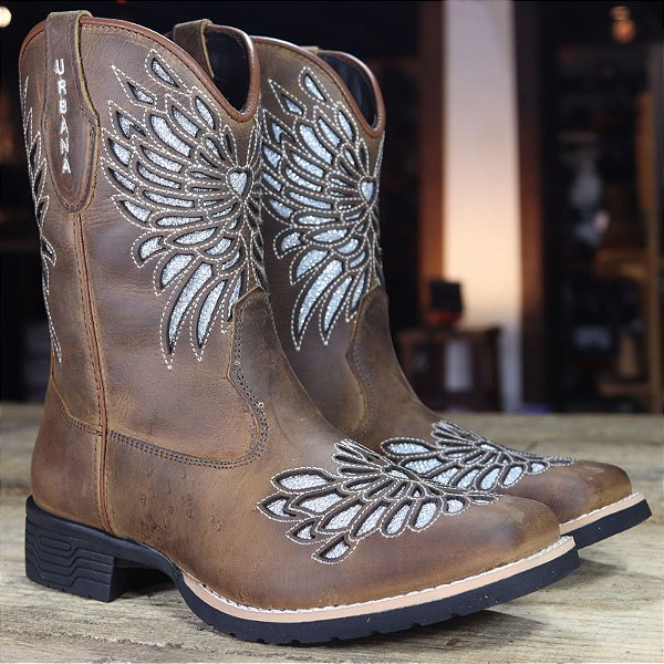 Bota Cano Médio Urbana 600 BQ - Tabaco CH