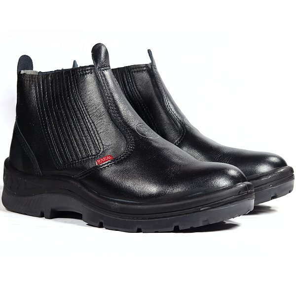Botina Softflex 950 - Preto Vaqueta