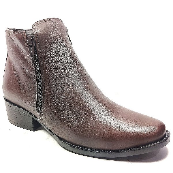 Botina vilella BR de ziper 7704 – café floater