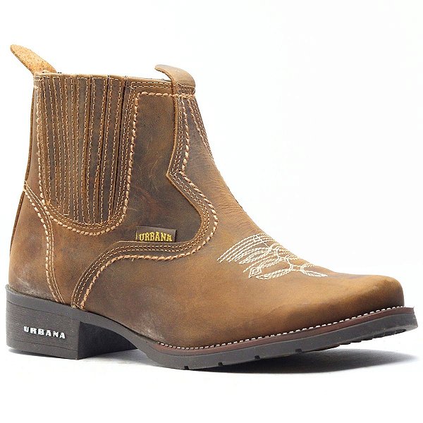Botina Urbana 805BR - Tabaco Crazy Horse