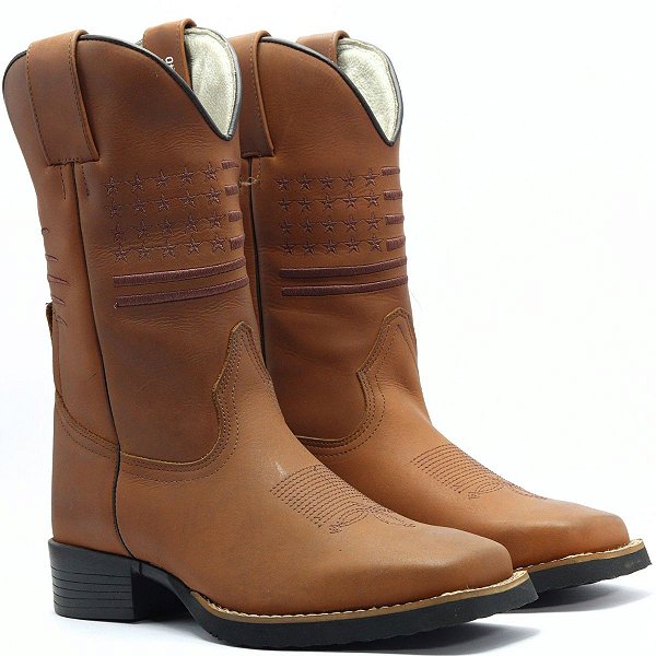 Bota Texana USA 071272 - Telha Fóssil