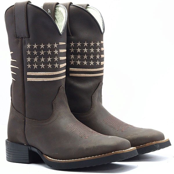 Bota Texana USA 071272 - Café Fóssil