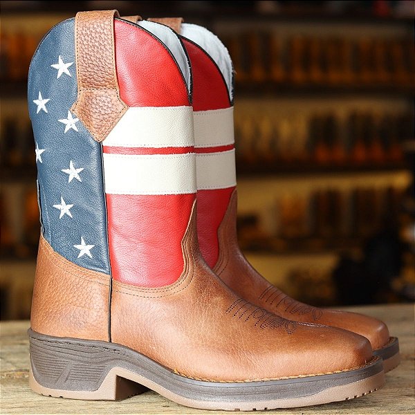 Bota Texana Masculina EUA 07112 – Malboro Whisky