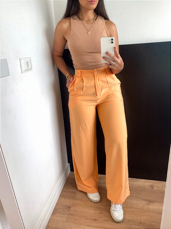 CALÇA ALFAIATARIA WIDE LEG MARIAH
