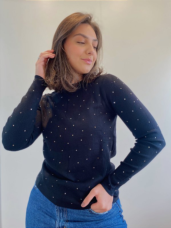 BLUSA COM BRILHO LUISA