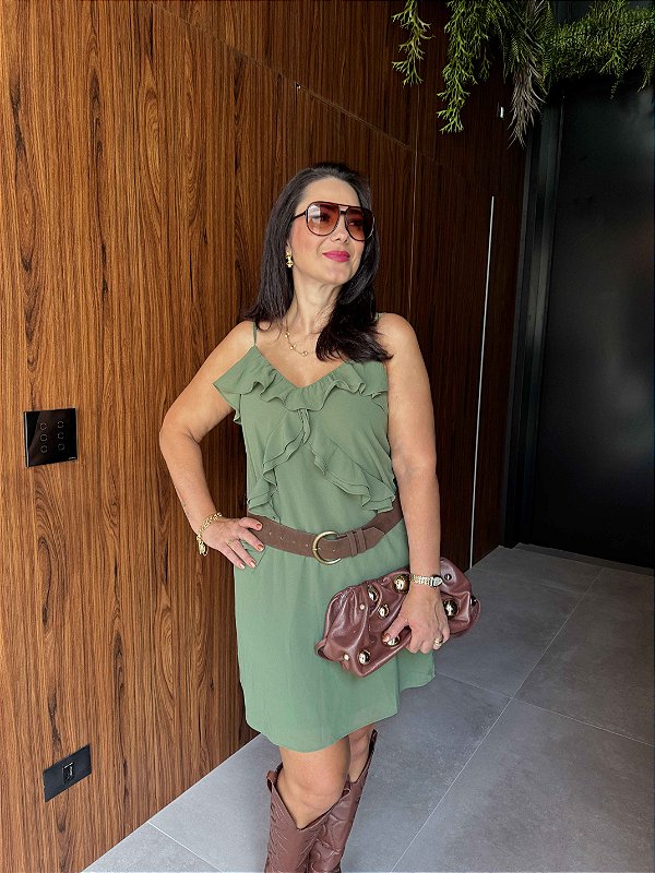 VESTIDO BOHO COM BABADOS GYPSY