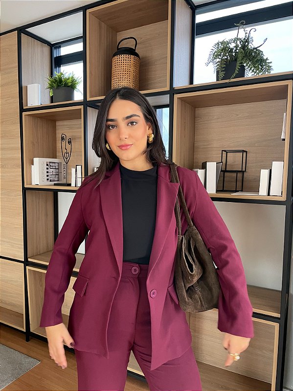 BLAZER EM ALFAIATARIA ZOE