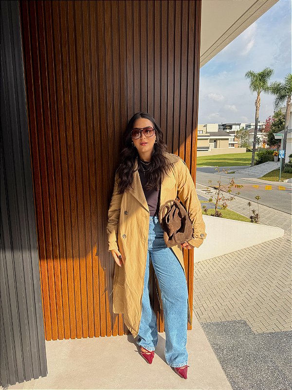 TRENCH COAT CAMEL