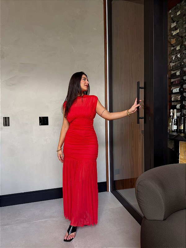 VESTIDO EM TULE MARESSA