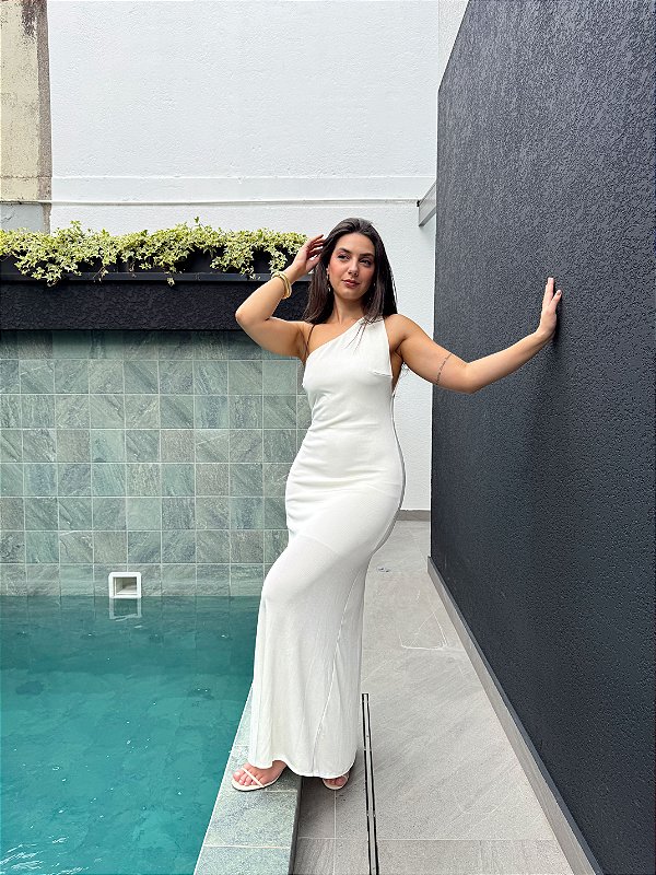 VESTIDO UM OMBRO ALLURE