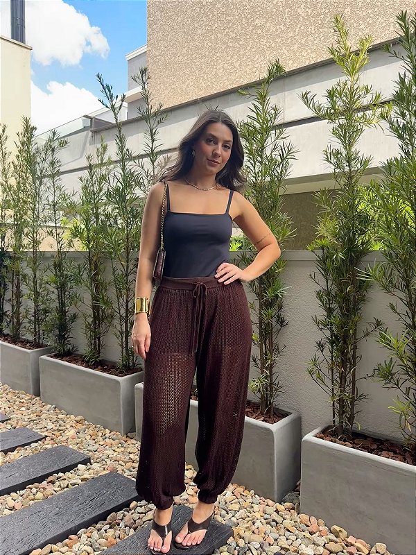 CALÇA DE TRICÔ ALADIM FLORENCE