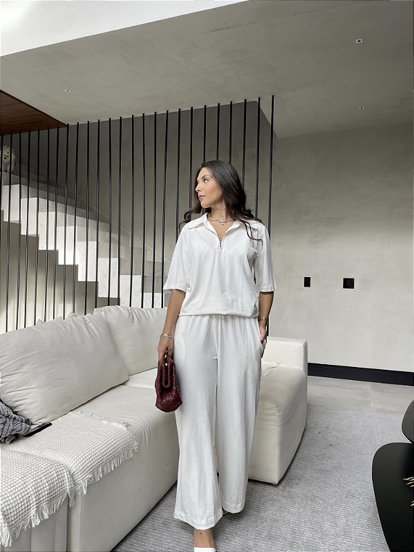 CALÇA RETA MOLETINHO HARPER
