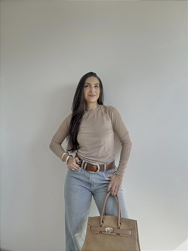 BLUSA EM TULE NINA