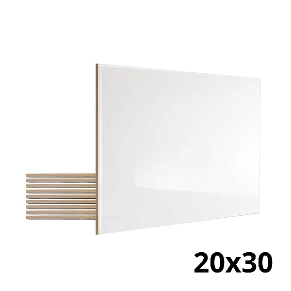 Azulejo de Cerâmica Branco Resinado para Sublimação 20x30cm
