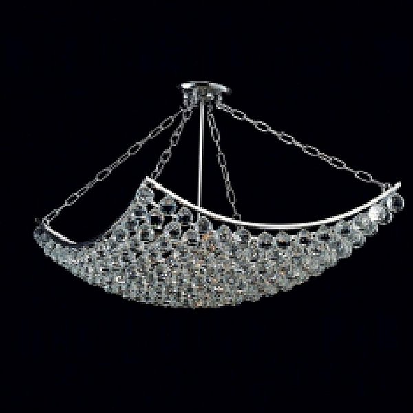 Lustre Eze Cromado 60Cm X 104Cm X 50Cm 8Xe14 | AQ004L