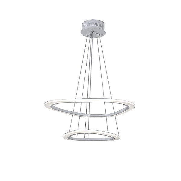 Pendente Nuvola Triangular Duplo Moderno 66W | BC001