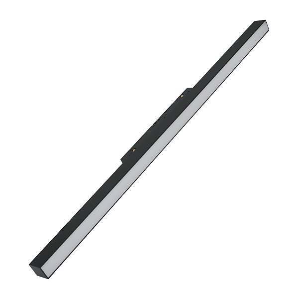 Sistema Linear Perfil Luz Difusa System Preto (C)59.8Cm 2700k  | BY003Q18