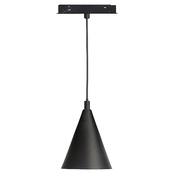 Sistema Linear Pendente System Preto (D)12.15cm 6W 2700K | BY005