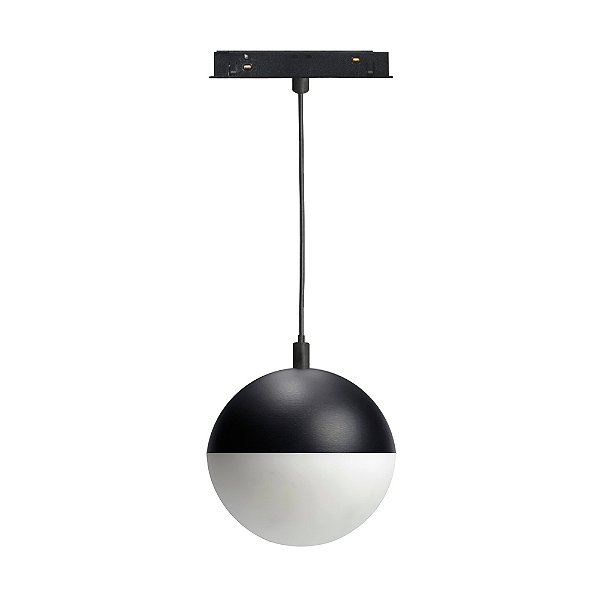 Sistema Linear Pendente System Preto (D)15cm 6W 4000K | BY006
