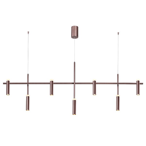 Pendente Archi Metal Bronze (C)174Cm 7X7W 3000K | CD001M