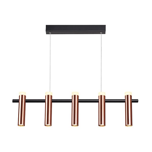 Pendente Tubi Cobre LED (C)78cm 35w 3000K | CD002M