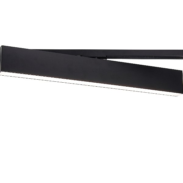 Plafon Para Trilho Neo Bar Preto (C)58cm 20W 4000K | DL144P20N