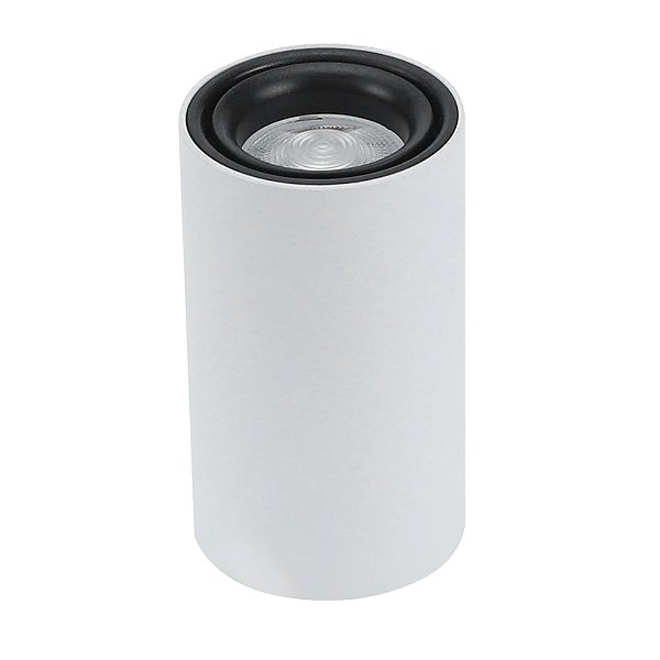 Plafon Sobrepor Dot Branco (D)6cm (A)10.3cm 10W 3000K | DL148W