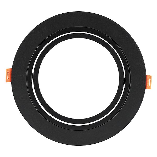 Spot Embutir Conecta Redondo Abs Preto Ar111 | DL152AR111B