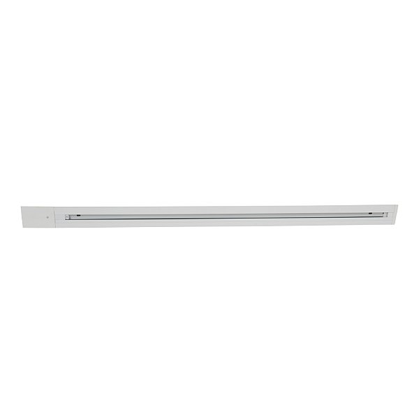 Trilho De Embutir Branco (C)100Cm (L)6Cm (A)2Cm