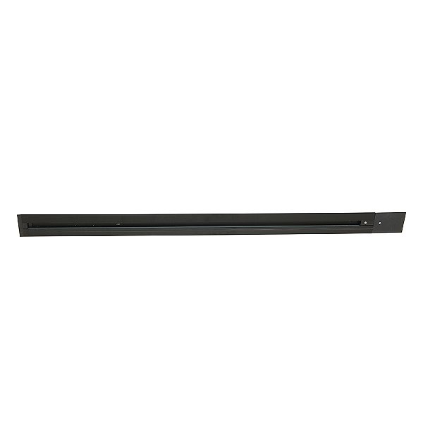 Trilho De Embutir Preto (C)200Cm (L)6Cm (A)2Cm