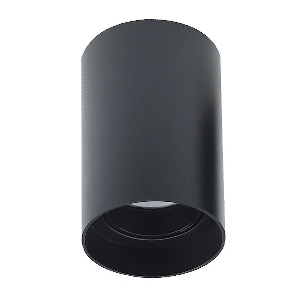 Spot Sobrepor Red Preto (D)8Cm (A)12.5Cm  1Xgu10 Mr16 | DL166B