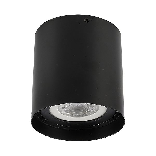 Spot Sobrepor Red Preto (D)14.2Cm (A)15Cm  1Xe27 Par30 | DL168B