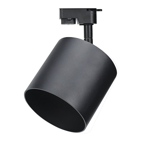 Spot Para Trilho Click Preto (D)7.6Cm (A)8.2Cm  1Xgu10 Ar70 | DL169AR70B