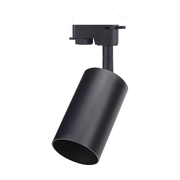 Spot Para Trilho Click Preto (D)6.8Cm (A)12Cm  1Xe27 Par20 | DL169P20B