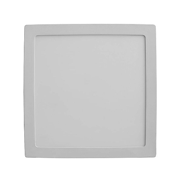 Plafon Embutir New Smart Branco (C)40cm 30W 3000K | DL300EQ