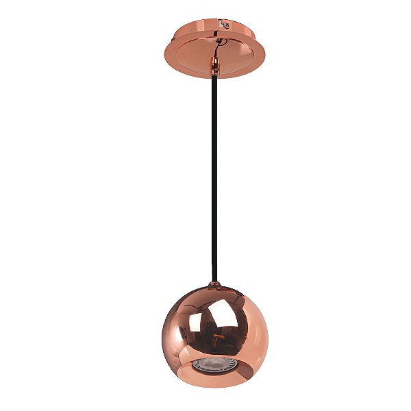 Pendente Pin Cobre (D)12Cm (A)11.5Cm 1xGU10 | FH015A
