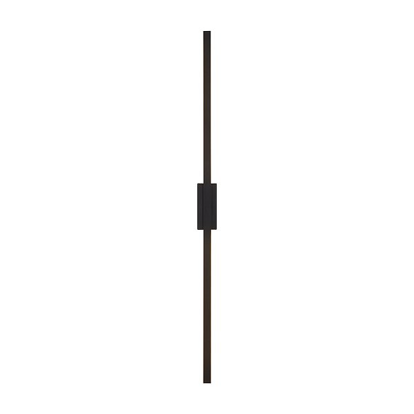 Arandela / Plafon Tec Preto (C)90Cm 15W 3000K | GD011LB
