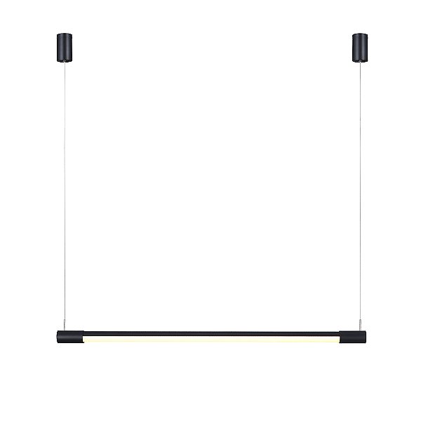 Pendente Tec Preto (C)60Cm 12W 3000K | GD012SB